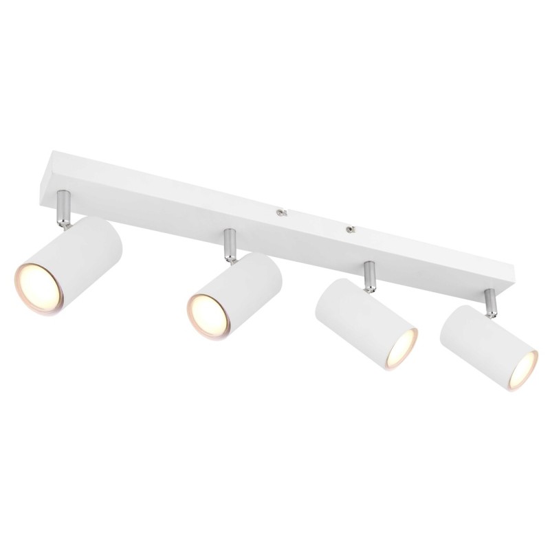 57911-4W REGLETA METAL BLANCO 4XGU10 25W ROBBY GLOBO 57911-4W REGLETA METAL BLANCO 4XGU10 25W ROBBY GLOBO
