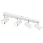 57911-4W REGLETA METAL BLANCO 4XGU10 25W ROBBY GLOBO 57911-4W REGLETA METAL BLANCO 4XGU10 25W ROBBY GLOBO