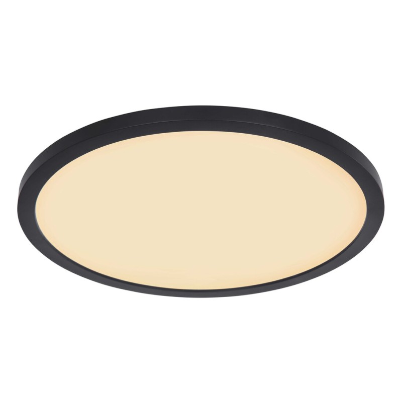41562-24B LAMPARA DE TECHO NEGRA 1XLED 24W 3000K IP44 SAPANA GLOBO
