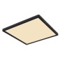 41563-18B LAMPARA DE TECHO NEGRA 1XLED 18W 3000K IP44 SAPANA GLOBO