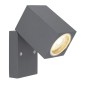 34164W APLIQUE EXTERIOR 1XGU10 35W ALUMINIO ANTRACITA IP44 VERONIKA GLOBO
