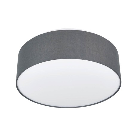 203605069 PLAFÓN TECHO LED DE TELA KASKER 22W 3000K A 6500K REGULABLE GRIS GSC