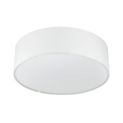 203600001 PLAFÓN TECHO DE TELA GEMENA 2XE27 BLANCO GSC