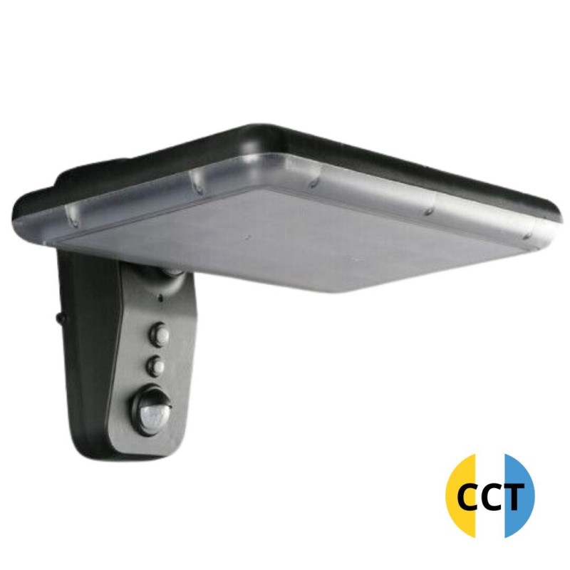 2075008 FAROLA PARED SOLAR 15W C-SENSOR CREPUSCULAR + MOVIMIENTO 4000K-6000K F-BRIGHT