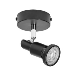 828766 FOCO DE TECHO GU10 3,4W 2700K NEGRO LEDVANCE