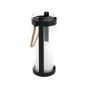G2009 LAMPARA SOLAR VELA PARPADEO BOTE C-ASA METAL+VIDRIO GALIX