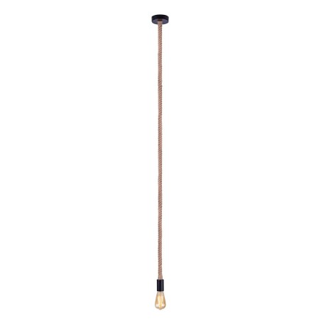 69029H LAMPARA COLGANTE METAL NEGRO 1XE27 60W ULLEU GLOBO