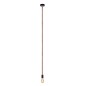 69029H LAMPARA COLGANTE METAL NEGRO 1XE27 60W ULLEU GLOBO