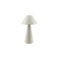 1950944-BL LAMPARA DE MESA 1xE27 TIPO SETA BLANCA EB