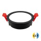 200400013 ARO LED REDONDO EMPOTRABLE COMPACTO 7W CCT NEGRO LUMATI GSC