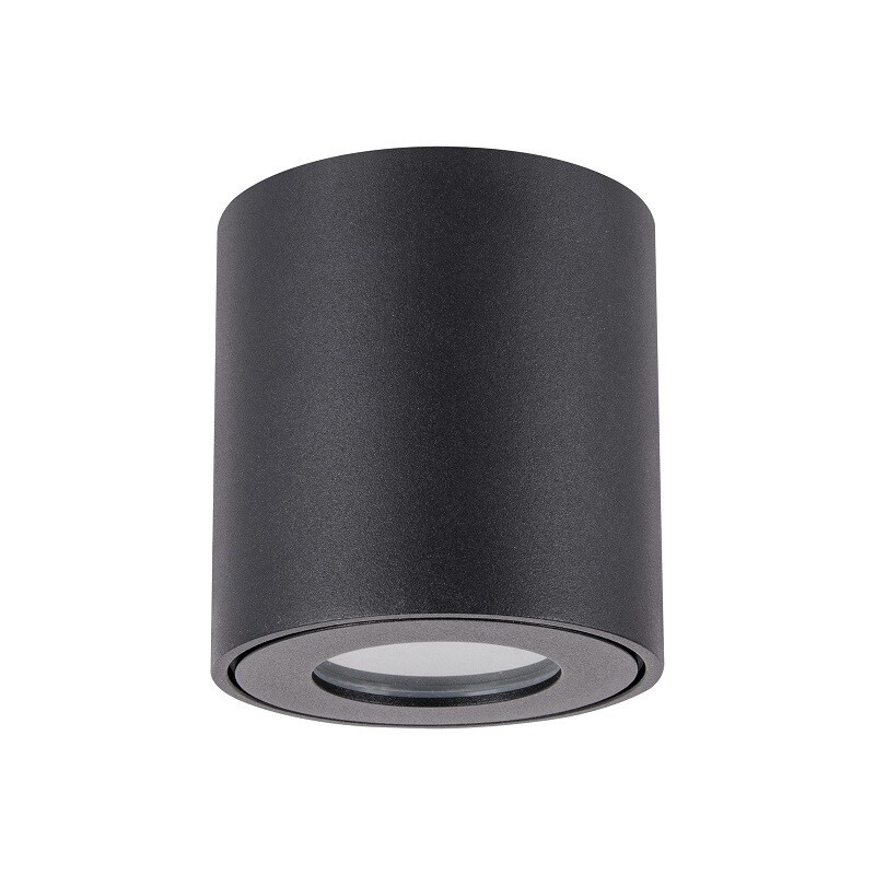 03955 FOCO TECHO ZORBA 1xGU10 NEGRO STRÜHM