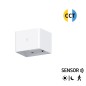 2071005-BL APLIQUE PARED RECARGABLE BLANCO C-SENSOR CREPUSCULAR Y MOVIMIENTO F-BRIGHT