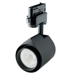 TD22M-3K8L-FL-B FOCO LED CARRIL 22W 3000K NEGRO