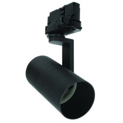 SLIP003007 FOCO CARRIL NEGRO 1xGU10 MADARA SPECTRUM