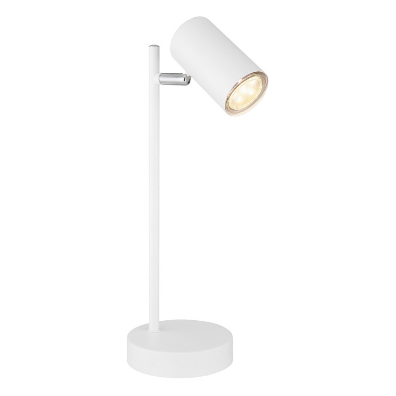 57910TW LAMPARA SOBREMESA LED 1xGU10 5W 230V BLANCA ROBBY GLOBO 57910TW LAMPARA SOBREMESA LED 1xGU10 5W 230V BLANCA ROBBY GLOBO