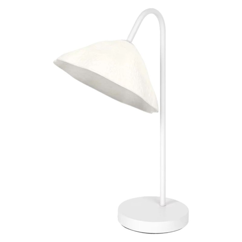 837720 LAMPARA SOBREMESA REGULABLE PAPEL BLANCA 1xE14 LOTUS LEAF DECOR LEDVANCE