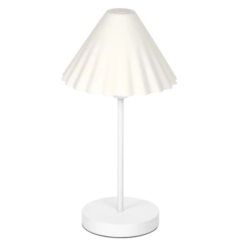 837966 LAMPARA SOBREMESA PAPEL BLANCA 1xE14 PULP DECOR LEDVANCE