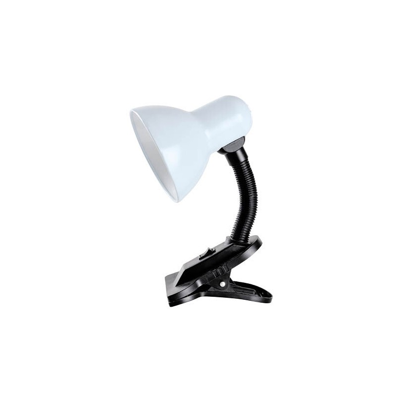 204200032 FLEXO PINZA BLANCO E27 SAIDU GSC