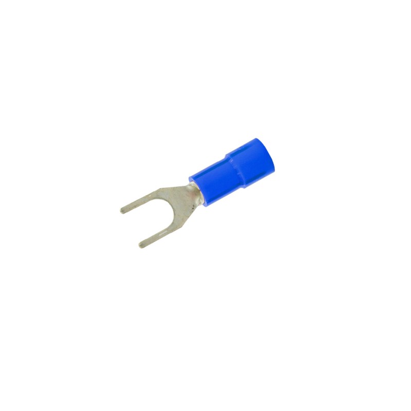 RTA204 100ud TERMINAL HORQUILLA AISLADO AZUL øINT: 4,3 mm COPAIN RTA204 100ud TERMINAL HORQUILLA AISLADO AZUL øINT: 4,3 mm COPAIN