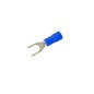 RTA204 100ud TERMINAL HORQUILLA AISLADO AZUL øINT: 4,3 mm COPAIN RTA204 100ud TERMINAL HORQUILLA AISLADO AZUL øINT: 4,3 mm COPAIN