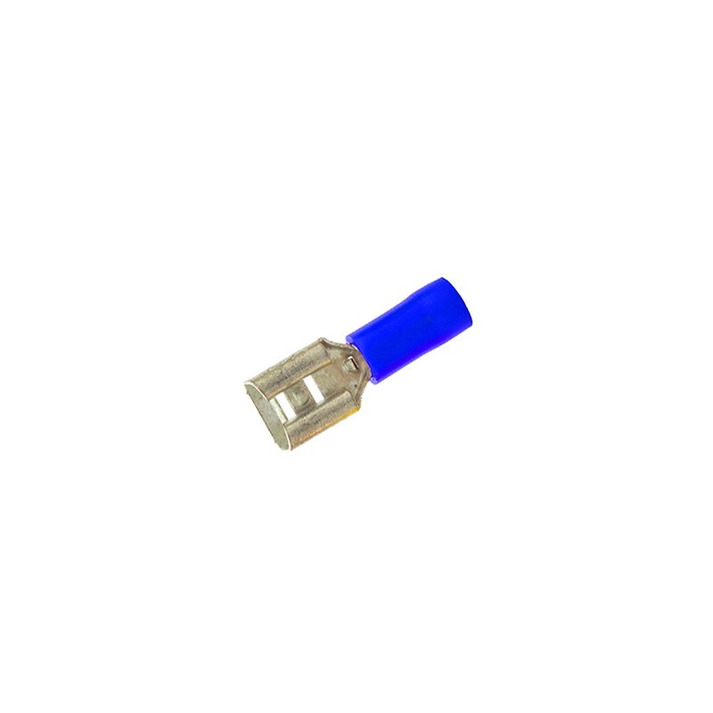 RTFA 100ud TERMINAL HEMBRA AZUL 21 mm- P-MACHO 6,8 x 0,8 COPAIN