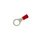 RTR105 100ud TERMINAL AISLADO REDONDO ROJO øINT: 5,3mm COPAIN