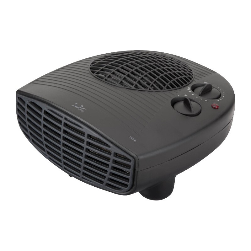 TV63 TERMOVENTILADOR HORIZONTAL SILENCIOSO NEGRO
