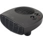 TV63 TERMOVENTILADOR HORIZONTAL SILENCIOSO NEGRO