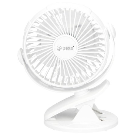 300010021 VENTILADOR SOBREMESA BLANCO C-PINZA 3W FUNE GSC