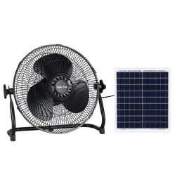 2433426 VENTILADOR RECARGABLE SOLAR DE SUELO 15W F-BRIGHT