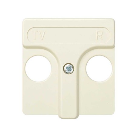 27053-31 PLACA SIMON p-R-TV MARFIL BL-