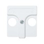 27053-34 -PLACA SIMON p-R-TV NIEVE BL-