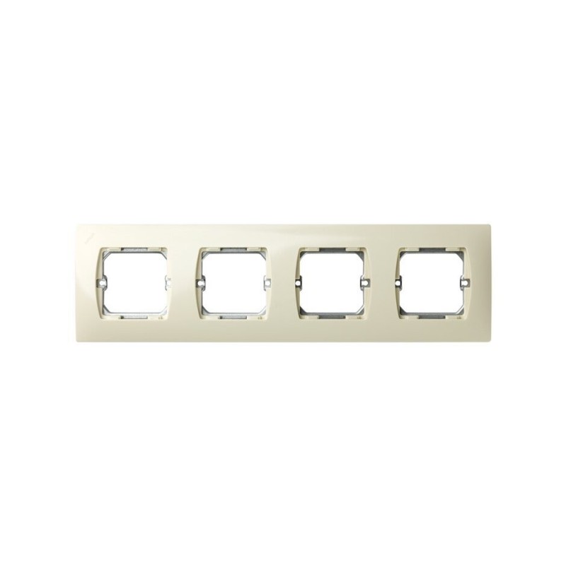 27640-62 PLACA SIMON 4 EL- MARFIL