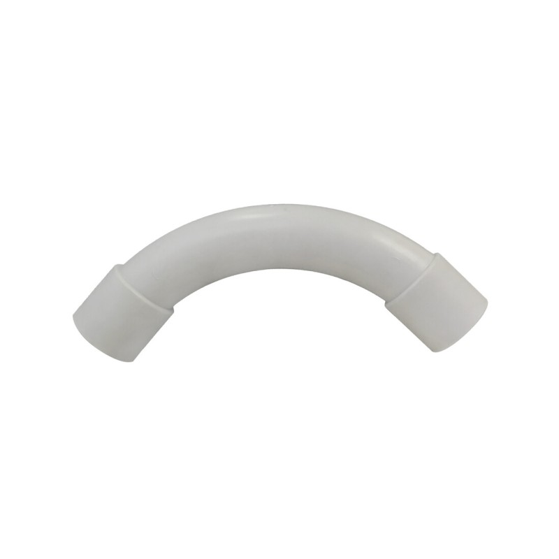 022300032 TUBO CURVA CORTA RIGIDO M-32 GRIS IP40 TUPERSA