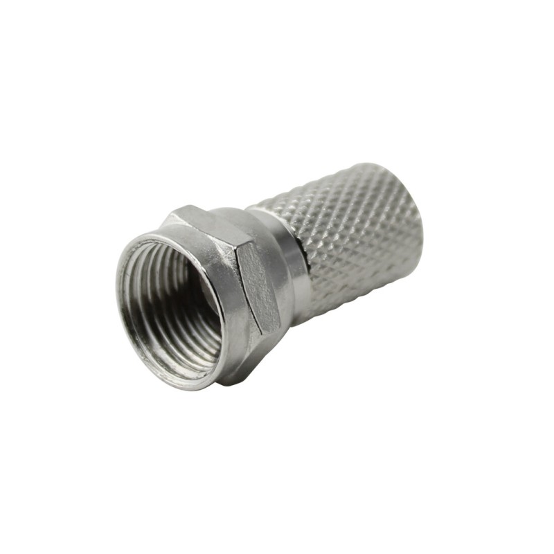 19-465-TV-SAT-AG CONECTOR F TV PARA CABLE ANTENA DH