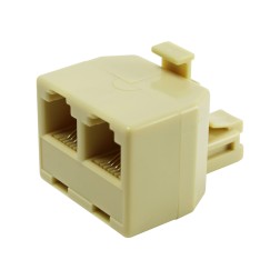 39-015-6-4-BT BL CLAVIJA TELEFONICA DOBLE DH