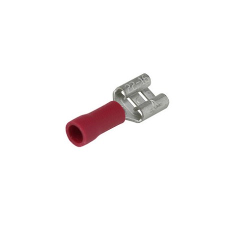 10-916-6,3-R-BOX CAJA 10ud FASTON HEMBRA 6,35mm