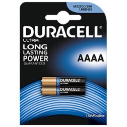 2 x PILA ALCALINA LR4A 1-5V AAAA DURACELL ULTRA