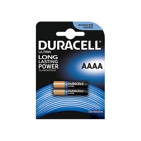 2 x PILA ALCALINA LR4A 1-5V AAAA DURACELL ULTRA