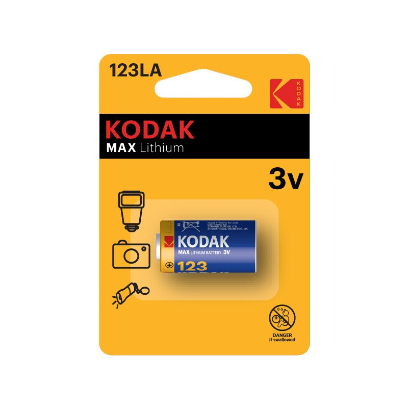 30956223 BL PILA KODAK MAX LITIO 3V 123LA