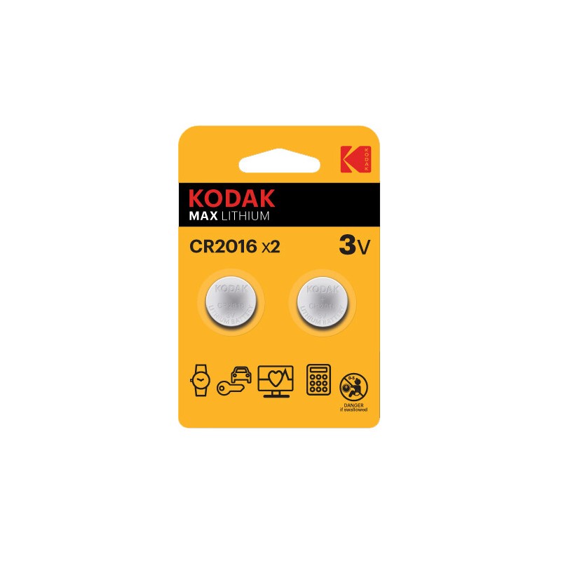 30417663 BL 2u PILA BOTON MAX KODAK CR2016 3V