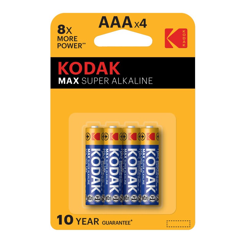 30952812 BL 4u PILA ALKALINA MAX KODAK AAA LR3 1,5V