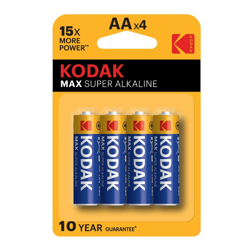 30952867 BL 4u PILA ALKALINA MAX KODAK AA LR6 1-5V 30952867 BL 4u PILA ALKALINA MAX KODAK AA LR6 1-5V