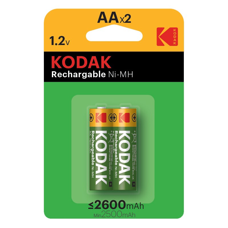 30955080 BL 2u PILA RECARGABLE KODAK AA 2600mAh