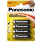 4X PILA ALKALINE POWER PANASONIC LR06 AA 1-5V
