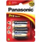 2 x PILA ALCALINA LR14 C PANASONIC PRO POWER 1-5V 2 x PILA ALCALINA LR14 C PANASONIC PRO POWER 1-5V