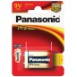 1 x PILA ALCALINA 6LR61 PANASONIC PRO POWER 9V