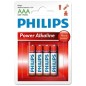 4 x PILA ALCALINA LR03 AAA PHILIPS