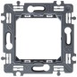 C4702 SOPORTE 2 MODULOS CON TORNILLOS LUNA
