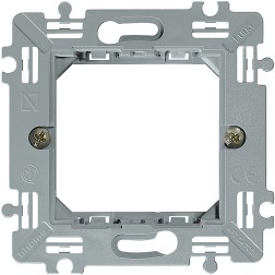 C4702G SOPORTE 2 MODULOS CON GARRAS LUNA